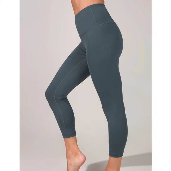 NWT 90 Degree by Reflex "Squat Proof" Interlink High Waist Capri in Lilac Mist - Picture 6 of 16